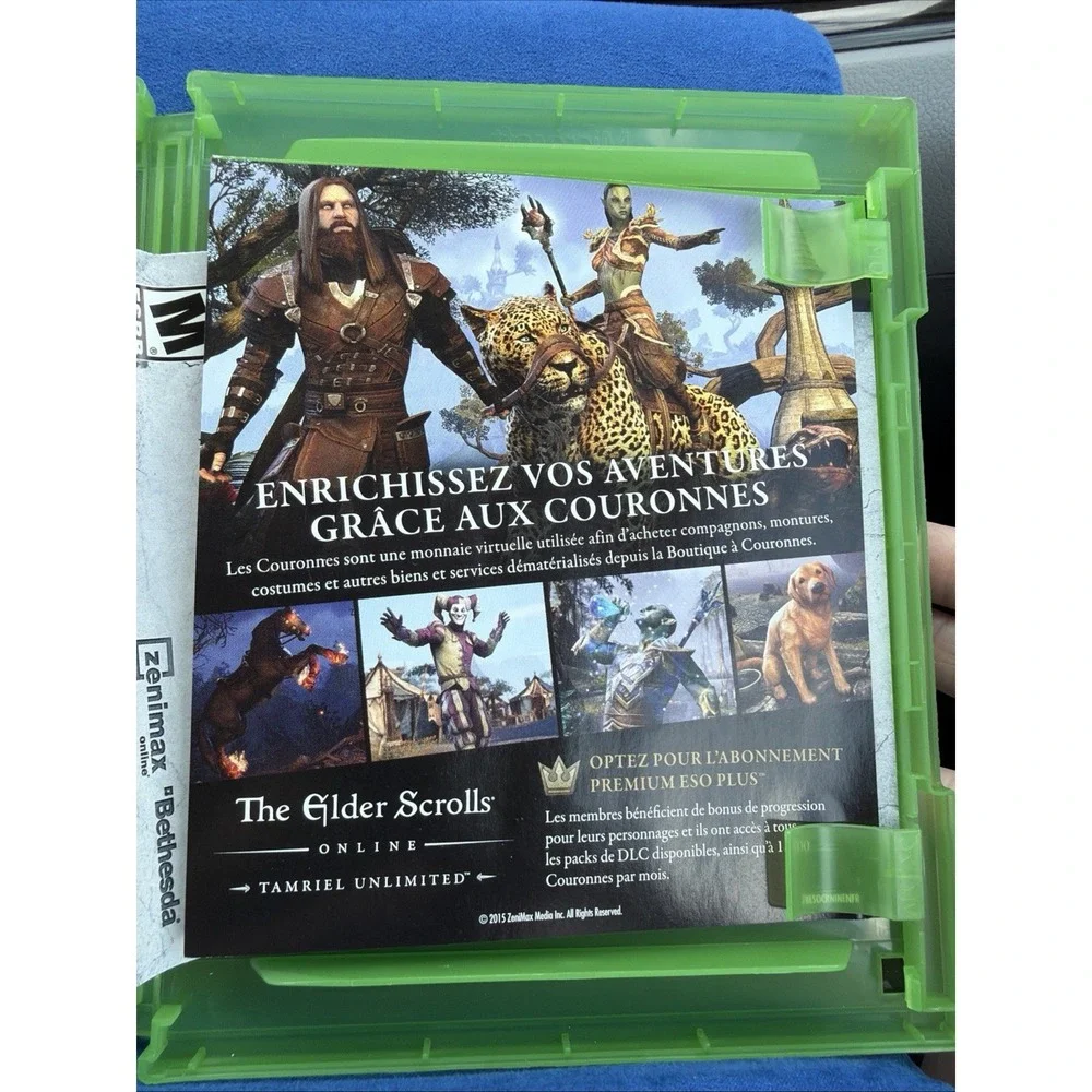 The Elder Scrolls Online: Tamriel Unlimited (Microsoft Xbox One) CIB complete